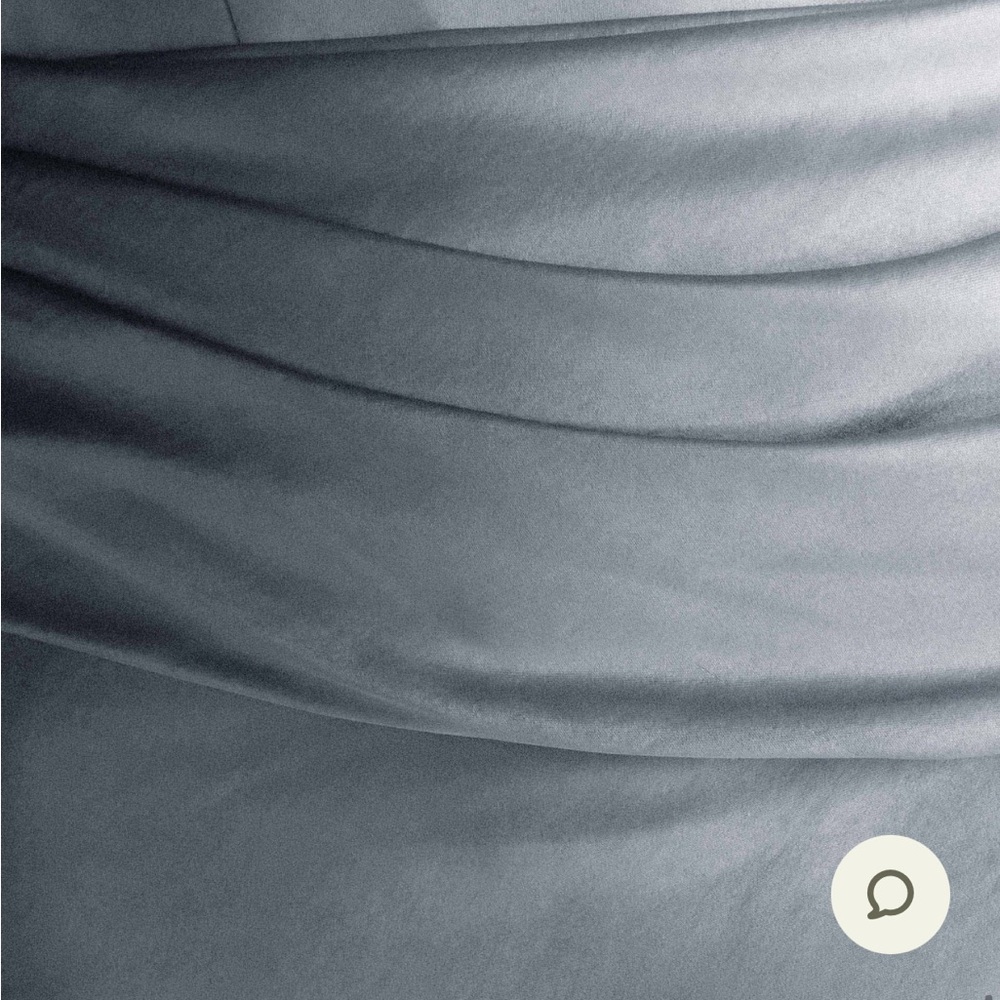 Meshki Blue Strapless Gown for Weddings with Matching Tie (optional) - Picture 6 of 11